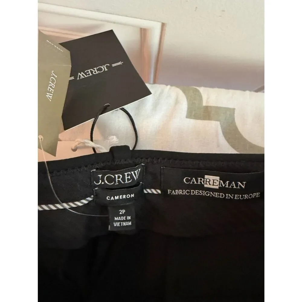 J.Crew Petite new Cameron pant in four-season stretch NWT Size 2P